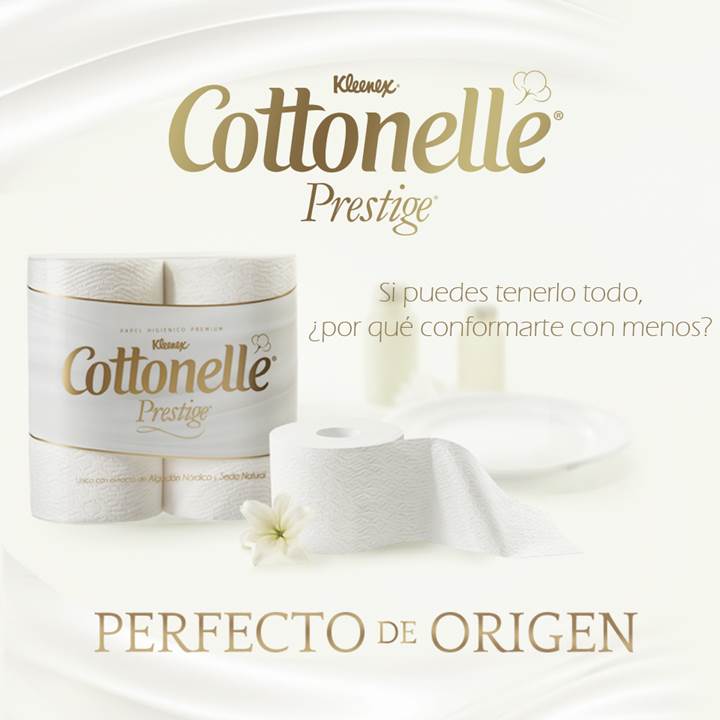 a Chile el papel Premium Kleenex Cottonelle Prestige | Bulb! Magazine - V2